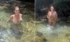 Kelly Brook, 46, shows off her incredible curves in a floral bikini as she soaks up the sun on an Italian road trip with husband Jeremy Parisi