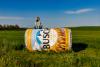 Busch turns Saskatchewan hay bales into giant ‘Baleboards’ to celebrate Canadian farmers through its limited edition beer cans