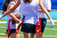 The Atlanta Falcons Empower Girls' Flag Football Here In Montana