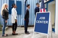 US Jobless Claims Fall to 199,000, Below Market Forecast