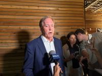 Ken Paxton touts economic plan, bashes Senate race rival James Talarico at Houston rally