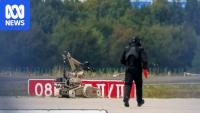 An explosives-laden drone was found at a key German airport. Here's what we know