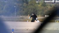 Drone with explosive device found near Ukrainian plane at German airport