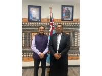 India, Fiji discuss strengthening cooperation to advance affordable social housing, sustainable urban development