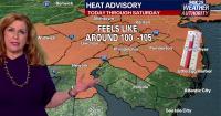 Philadelphia weather: Heat advisory issued as 6th heat wave of summer begins