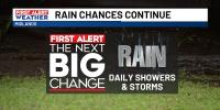 FIRST ALERT: Humid and hot with scattered storms possible later today
