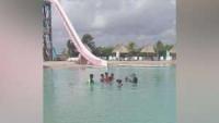 Police and Coast Guard Teach Lifesaving Swim Skills to 50 Children