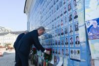 Azerbaijani Foreign Minister Bayramov arrives in Kyiv in first-ever official visit