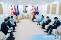 Commerce Minister Receives ADB Country Director for Cambodia