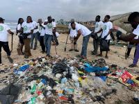 GEAF, NYCN Rally 75 Volunteers To Removes 500kg Waste From Lagos Coastline