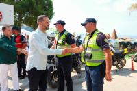 Lamallari Inspects Security Measures in Himarë, Says Safety Remains Top Priority During Tourist Season