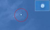 Eerie footage shows 'shape-shifting orb' hovering motionless over Colorado for hours