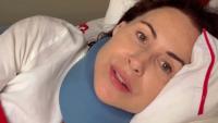Minnie Driver wears neck brace and says she 'crawled out' of 'really bad' France car crash