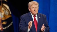 Donald Trump's hand 'looks very swollen' as he gives 75-minute speech in Las Vegas