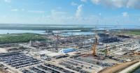 Drone Footage Captures Louisiana LNG Construction Progress at 28 Percent