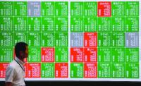 Asia shares fall on tech pullback, oil steady on Iran talks