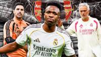 Arsenal dealt major transfer blow as Vinicius Jr SIGNS new £500k-a-week contract with Real Madrid after Mourinho talks