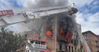 Massive New York City apartment explosion and fire kills 1, injures 15