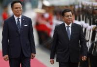 Myanmar leader seeks better ties in Thai visit