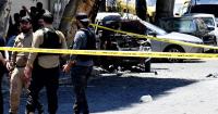 At least seven injured in the explosion of a minibus on the outskirts of Damascus