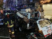 People killed and injured as blast hits vehicle near Syria’s Damascus