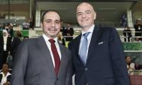 Jordanian FA suddenly receive eight-month overdue payment from FIFA but insist they still WON'T back Gianni Infantino - days after accusing president of 'blackmail'