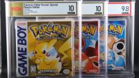 Three First Print Copies of Pokemon Red, Blue, and Yellow Sell for $2 Million in Second-Largest Video Game Transaction Ever