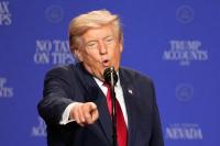 Donald Trump bids to block release of financial records in BBC defamation case