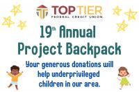 Top Tier FCU Celebrates 19 Years of Its Project Backpack Campaign