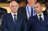 Uefa doubles down on World Cup boycott threat and says Fifa backing Infantino 'changes nothing'