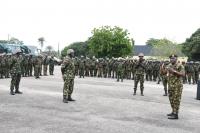 GOC lauds troops’ professionalism during operation ATILEYIN ALAFIA II in Benin Republic   