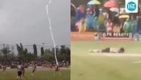 Thai footballer killed by lightning during match, 12 others injured in terrifying strike