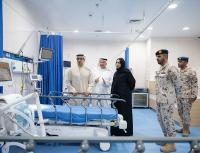 Sheikh Mansour inspects UAE floating hospital