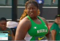 Nigeria’s Jessica Oji hit women’s shot put final
