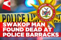 Man dies after being found in front of police barracks
