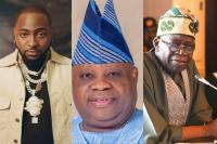 Davido reacts as President Tinubu calls his uncle, Gov Adeleke, following order to EFCC over Osun Govt accounts
