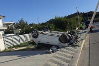 Three-Vehicle Crash Near Sarandë Injures Two Spanish Tourists