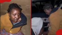 Kiambu: Heartbreaking moment as woman gives birth by herself outside clinic