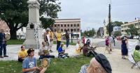 Activists promote peace in honor of Hiroshima Day in Pittsfield's Park Square