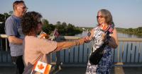 ‘One community’: N.B. and Maine communities celebrate family, friendship amid trade war