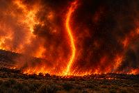 Towering ‘Firenado’ Forms Amid Devastating Oregon Wildfires, Stunning Onlookers