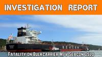 Singapore marine Accident investigation: Fatality on Bulker Seacon Oslo