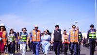 Indian Ambassador inspects UNCCD COP17 venue in Ulaanbaatar, Mongolia