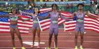 Mixed 4x400 grabs first Team USATF gold at World U20 Championships