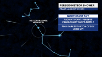 Look up! Double sky show features eclipse and Perseids meteor shower