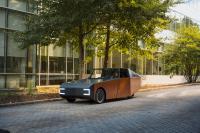 This odd looking car actually produces more energy than it consumes