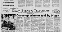 Historical covers for Aug. 6: Cover-up scheme told by Nixon