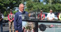 Traveling tribute group honors fallen Marine in Port Deposit ceremony