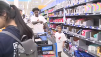 Heat players, dancers join students for back-to-school shopping spree in West Miami-Dade