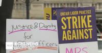 Baltimore-contracted security officers go on strike over heat safety